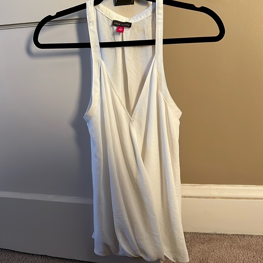 White dress tank